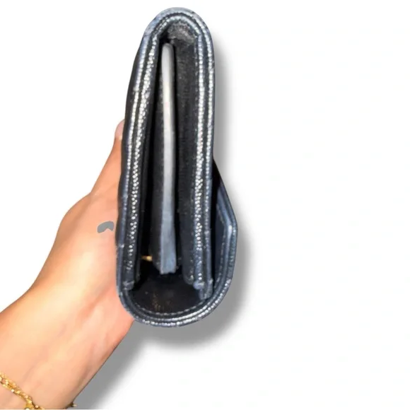 Saint Laurent Monogram Leather Wallet – With Chain Conversion Set (Preloved) - Picture 7 of 13